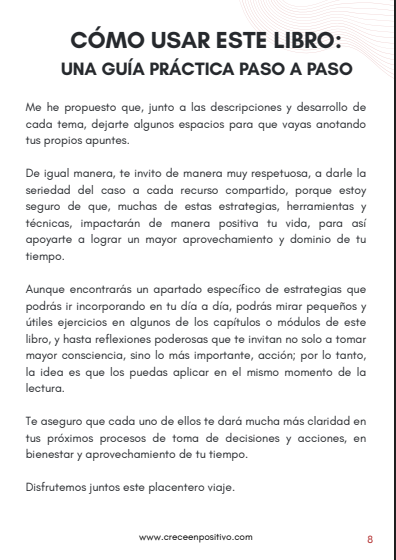 Ebook: Domina tu tiempo. - Imagen 4